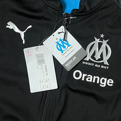 black Puma Olympique Marseille trackjacket DSWT {XS}