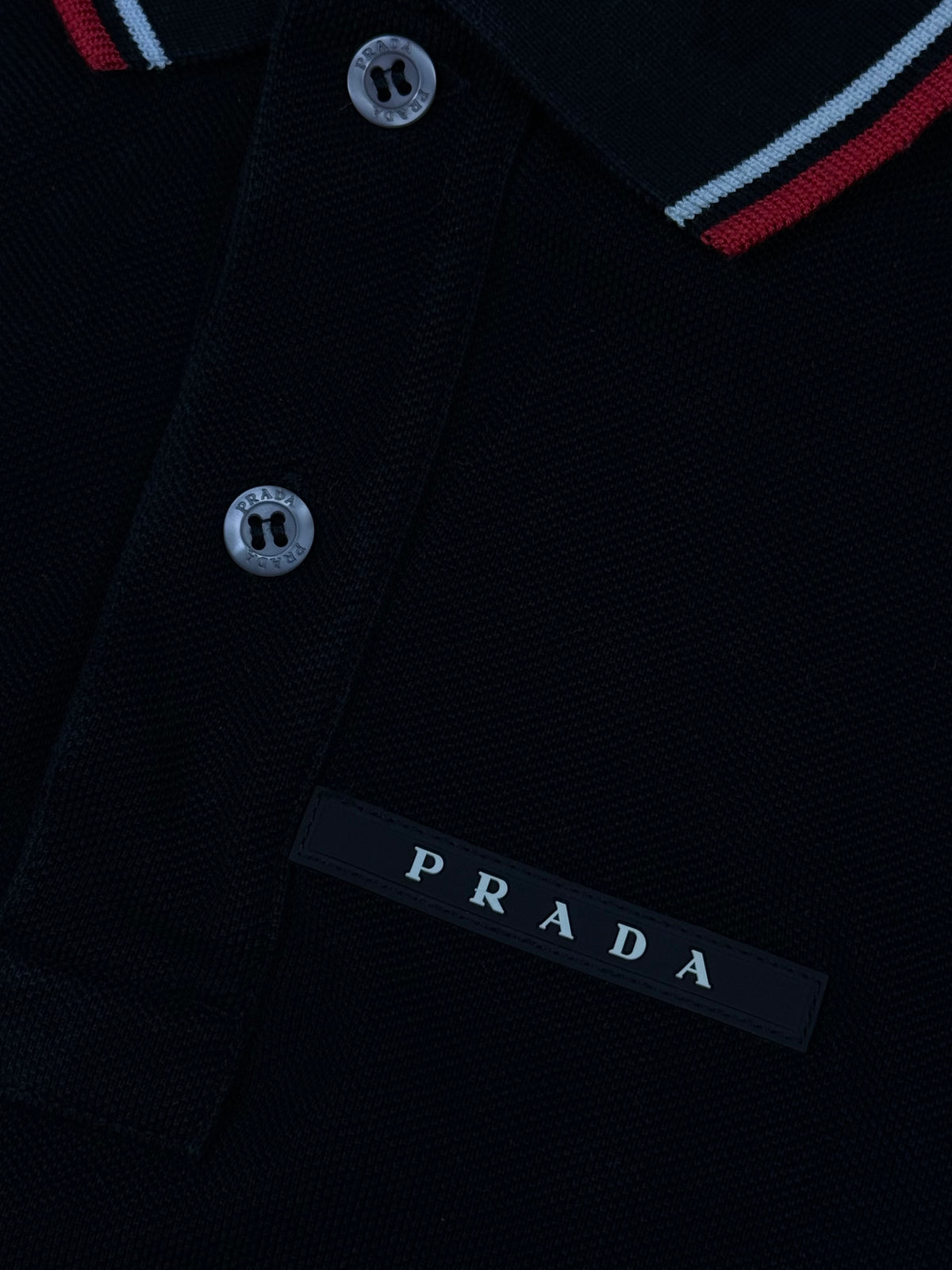 black Prada polo {S}