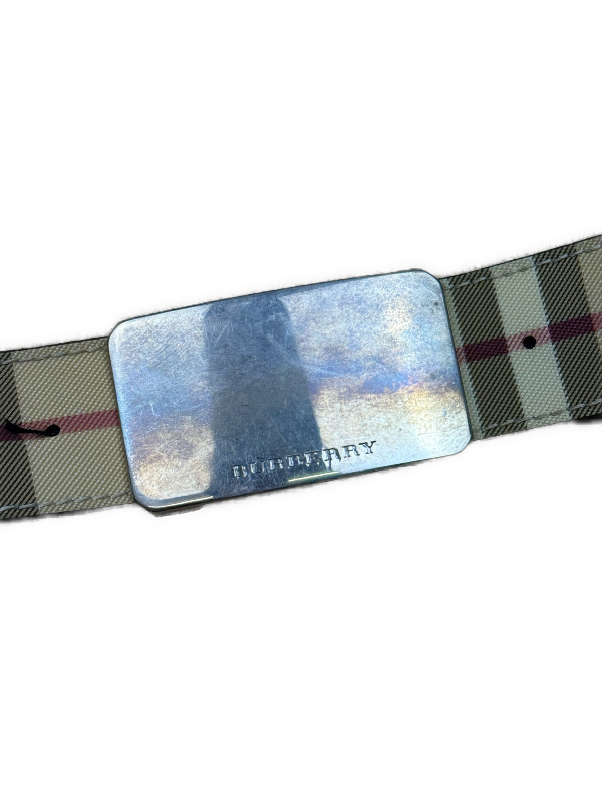vintage Burberry belt
