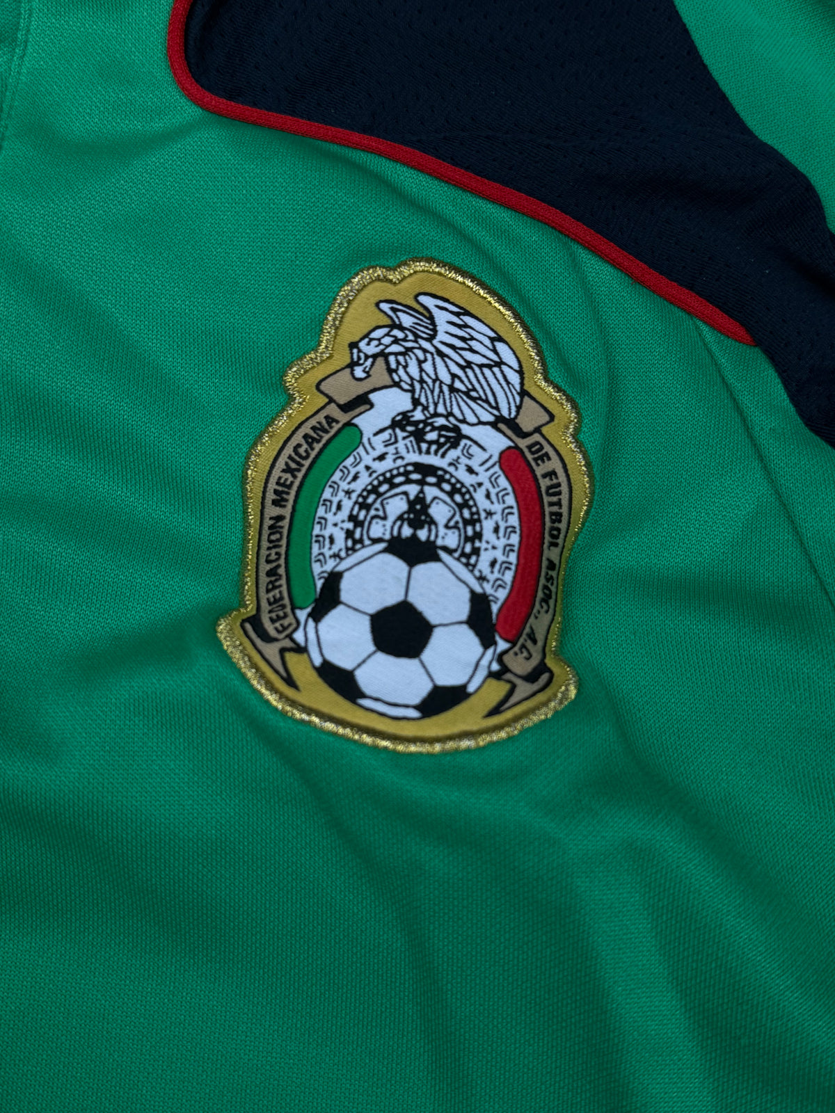 vintage Adidas Mexico quarterzip {M}