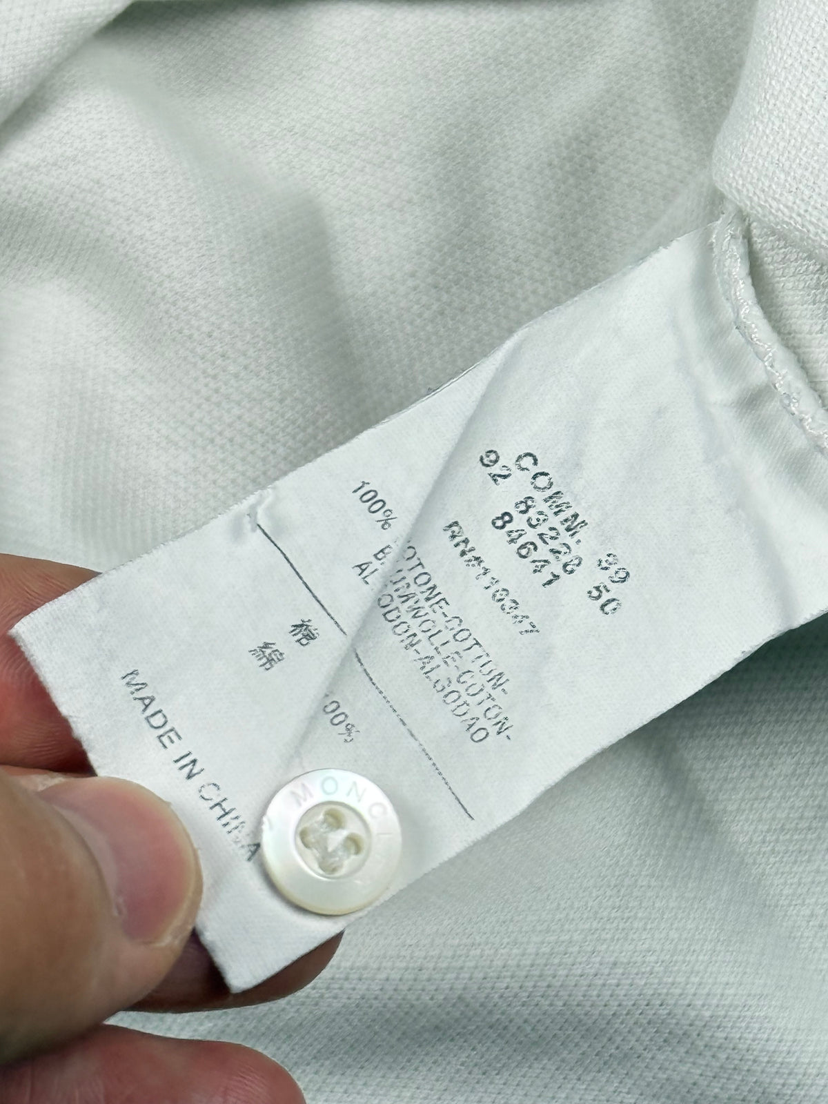 vintage Moncler polo {L}