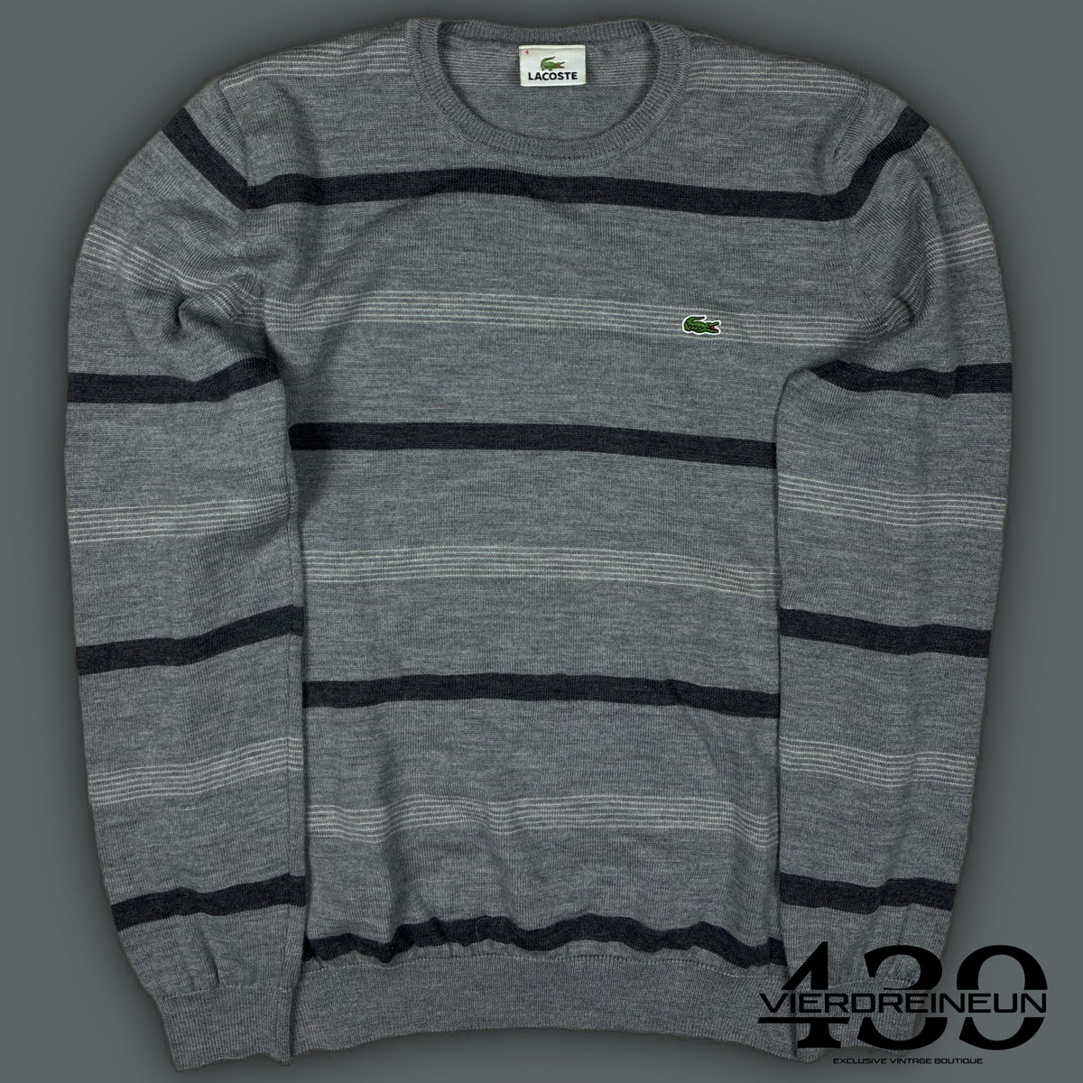 vintage Lacoste knittedsweater {M}