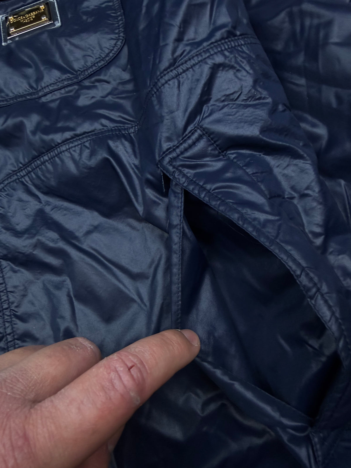 vintage Dolce & Gabbana padded jacket {L}