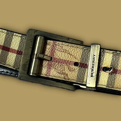 vintage Burberry belt