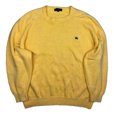 vintage Burberry knittedsweater {L}