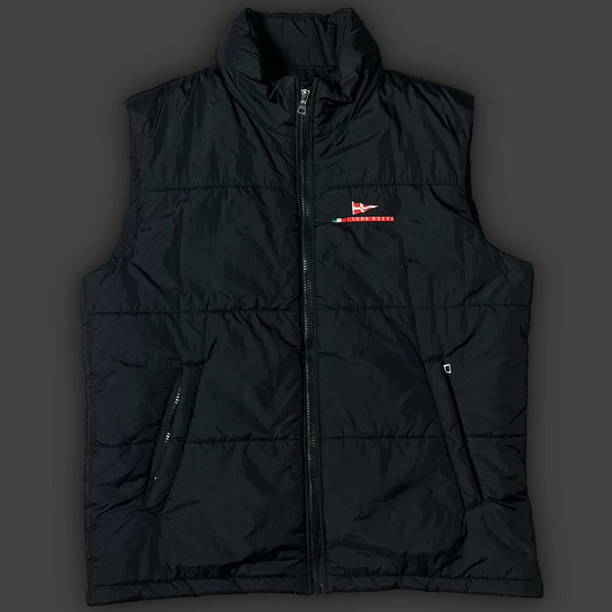 vintage Prada Luna Rossa vest