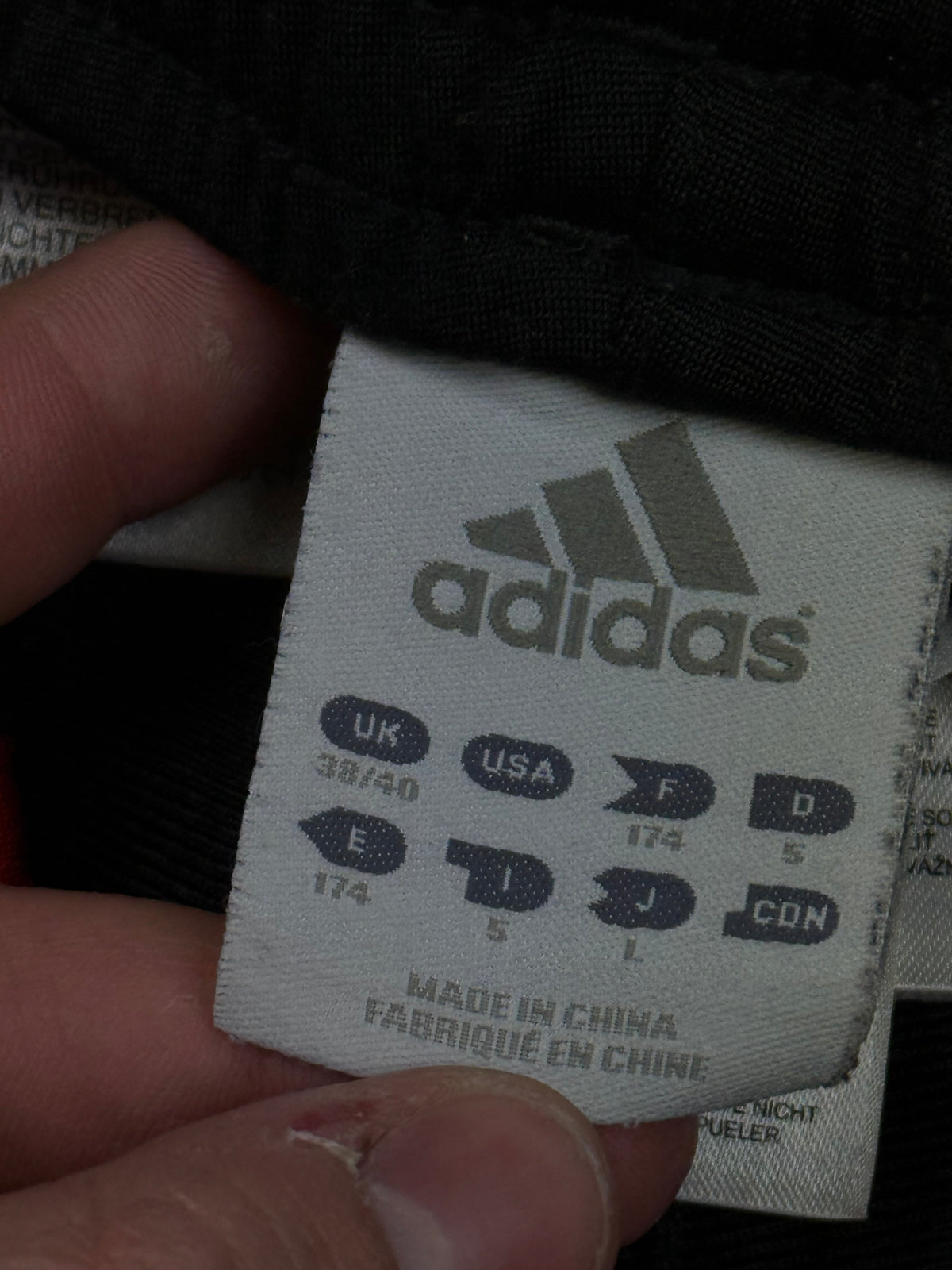 vintage Adidas Ac Milan joggingpants {L}