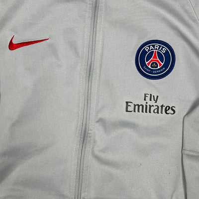 grey Nike PSG Paris Saint Germain trackjacket {XS}