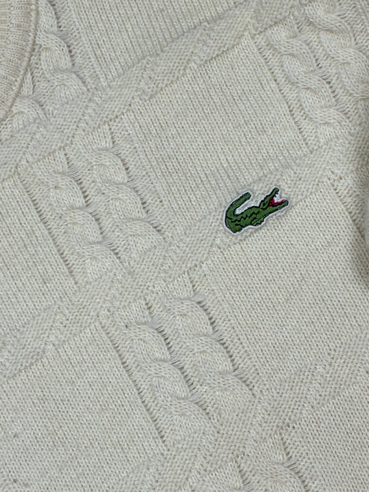 vintage Lacoste knittedsweater {M}