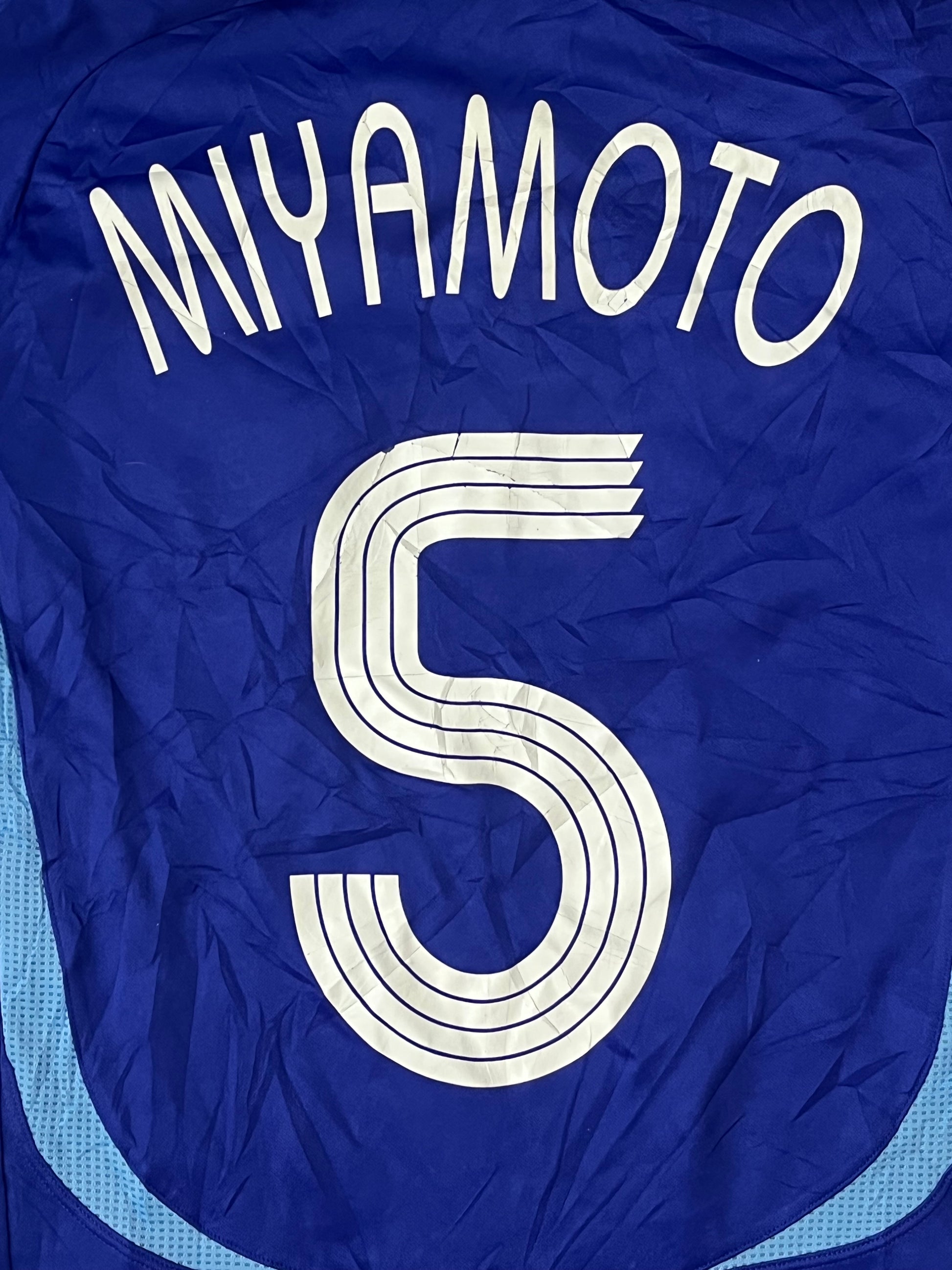 vintage Adidas Japan MIYAMOTO5 2005-2006 home jersey {M}