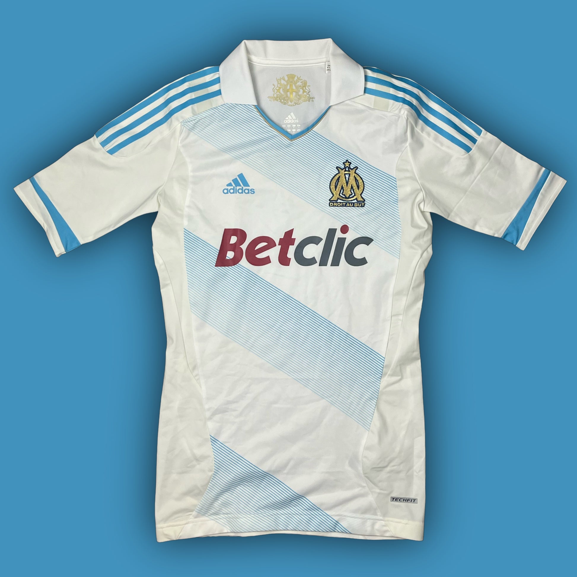 vintage Adidas Olympique Marseille 2011-2012 home jersey {XL}