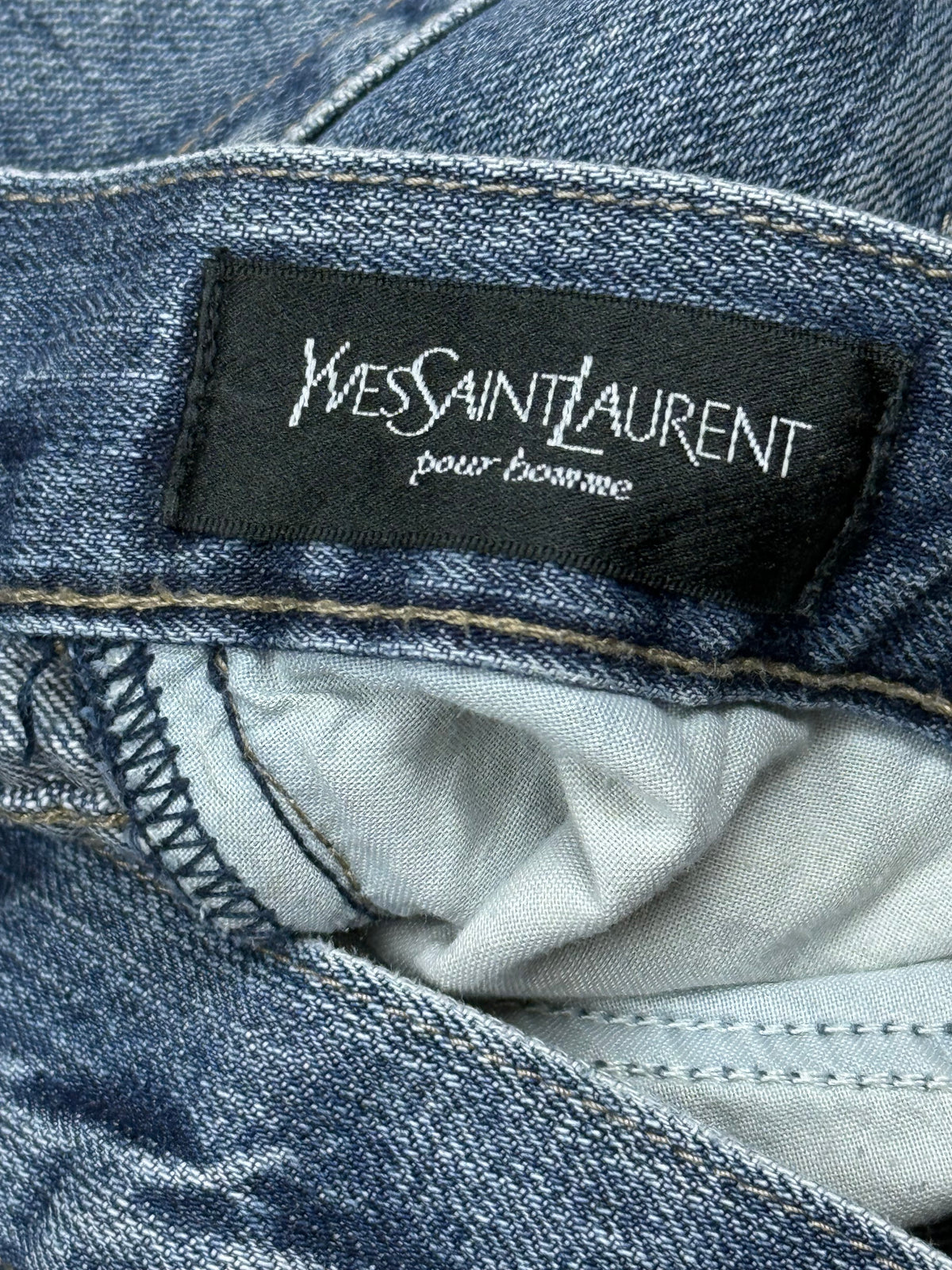 vintage YSL Yves Saint Laurent jeans {L}