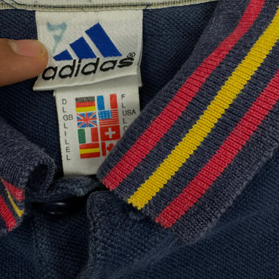 vintage Adidas Spain polo {L}