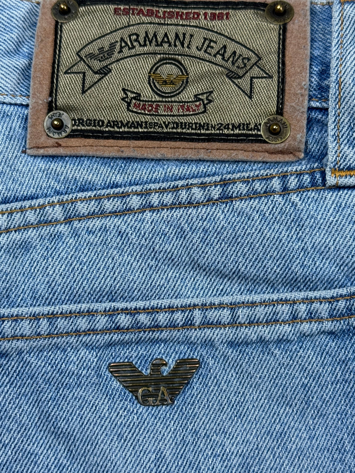 vintage Armani jeans