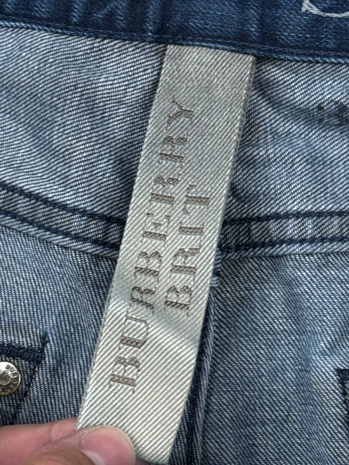 vintage Burberry jeans