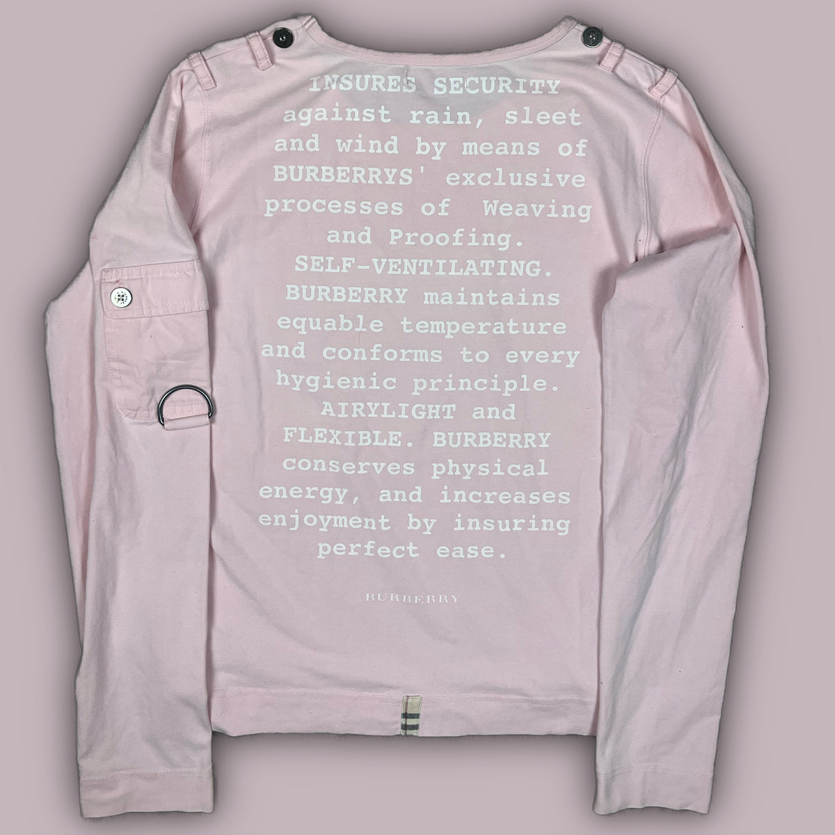 vintage Burberry longsleeve {M}