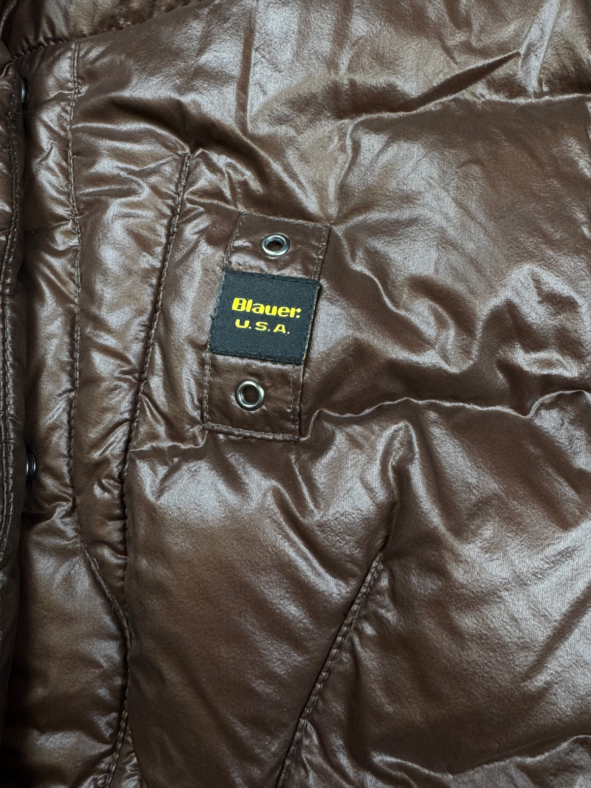 vintage brown Blauer winterjacket {S}