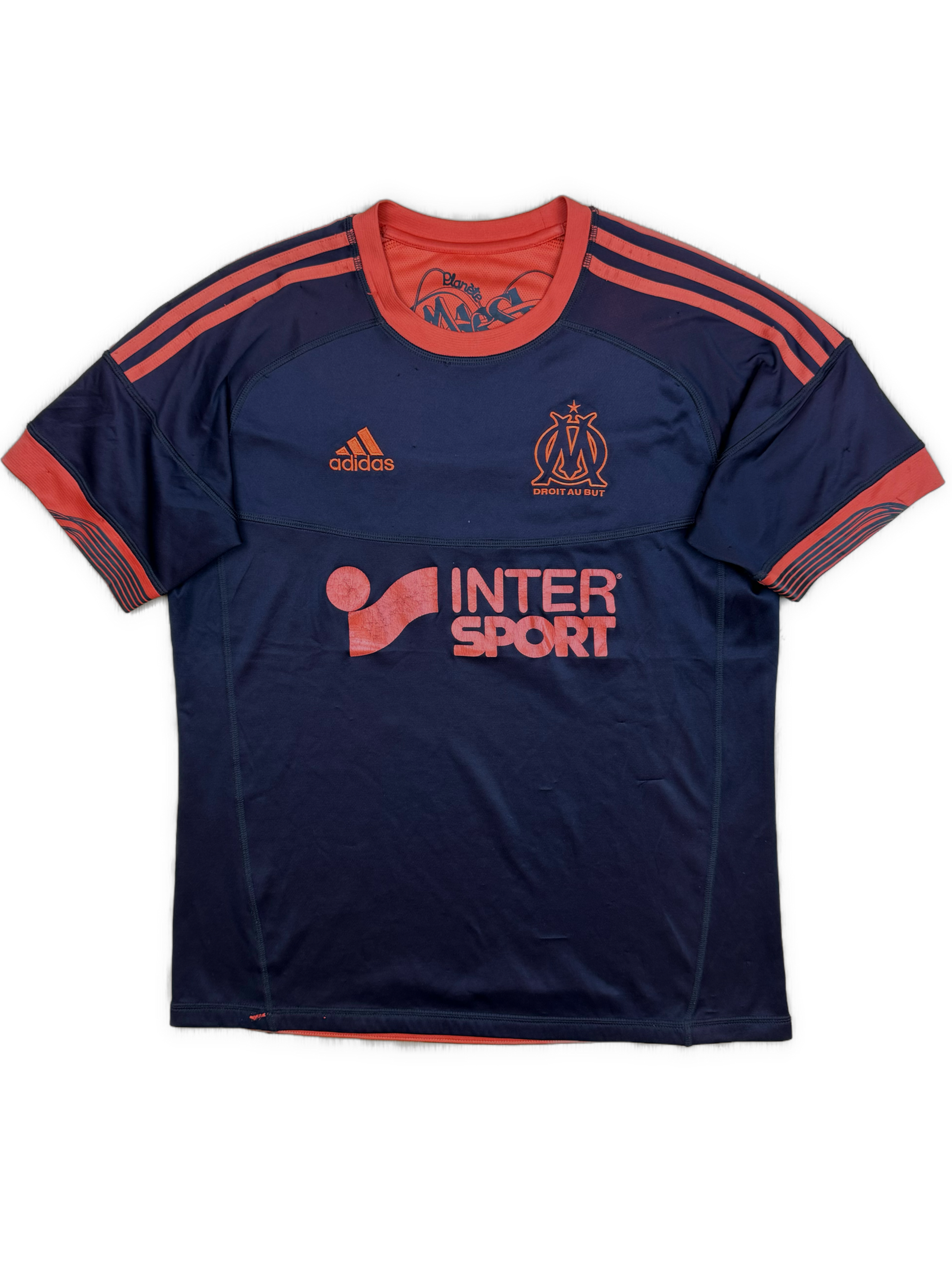 vintage Adidas Olympique Marseille away jersey {S}