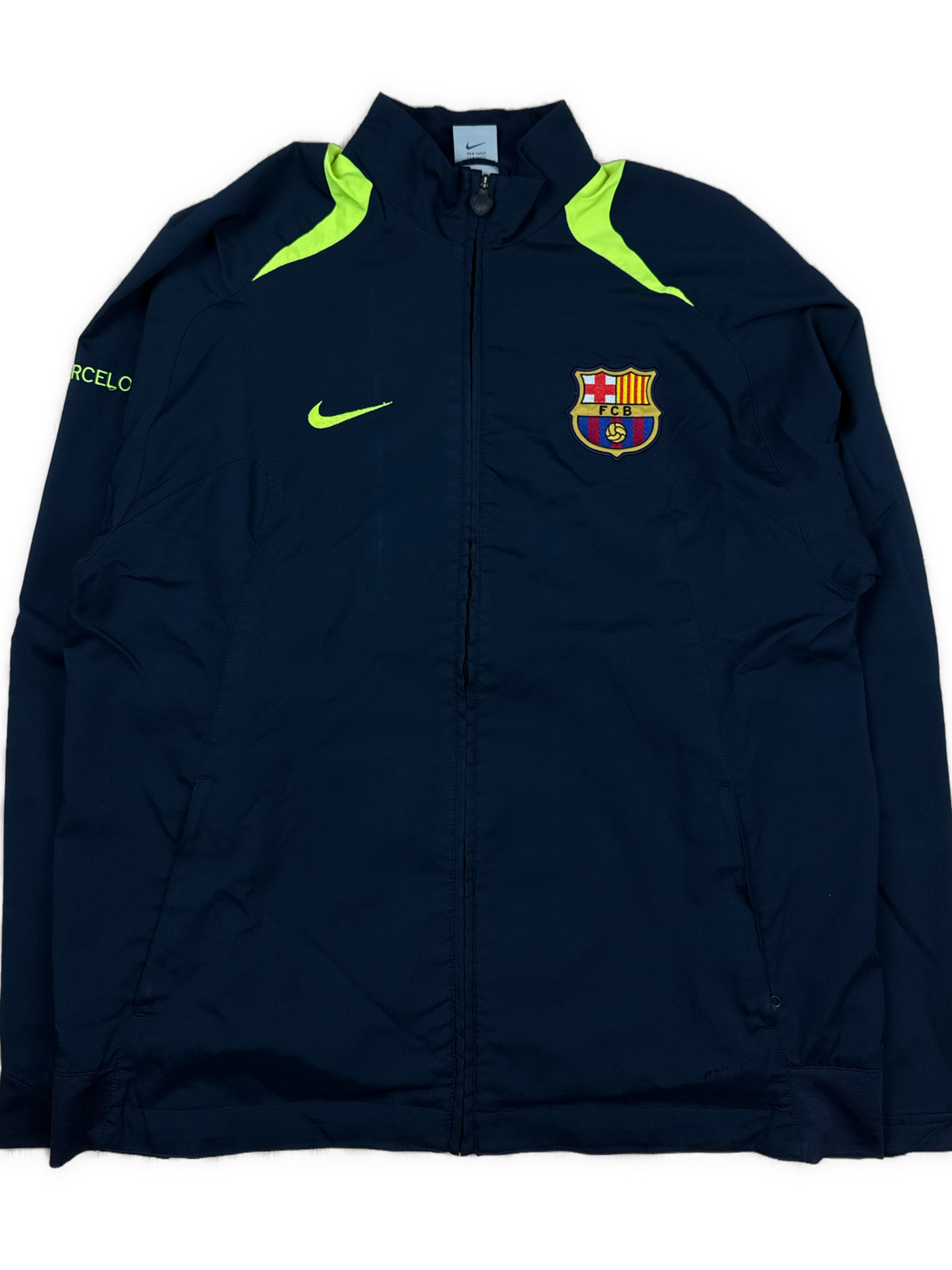 vintage Nike Fc Barcelona windbreaker {L}