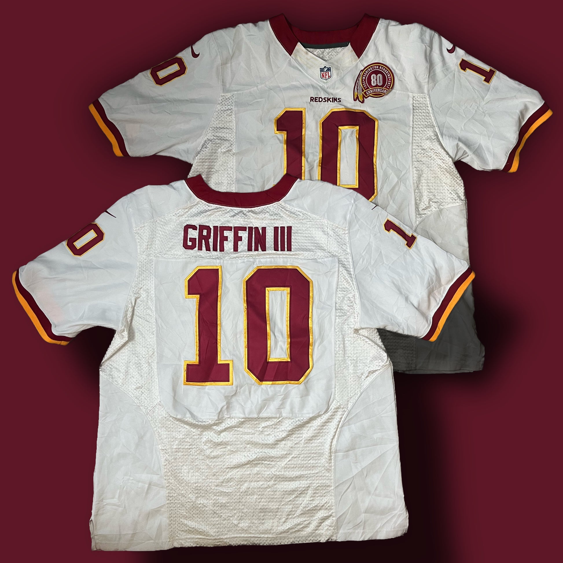 vintage Nike REDSKINS GRIFFIN10 Americanfootball jersey NFL {XL}