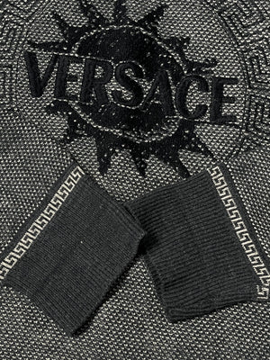 vintage Versace knittedsweater {M-L}