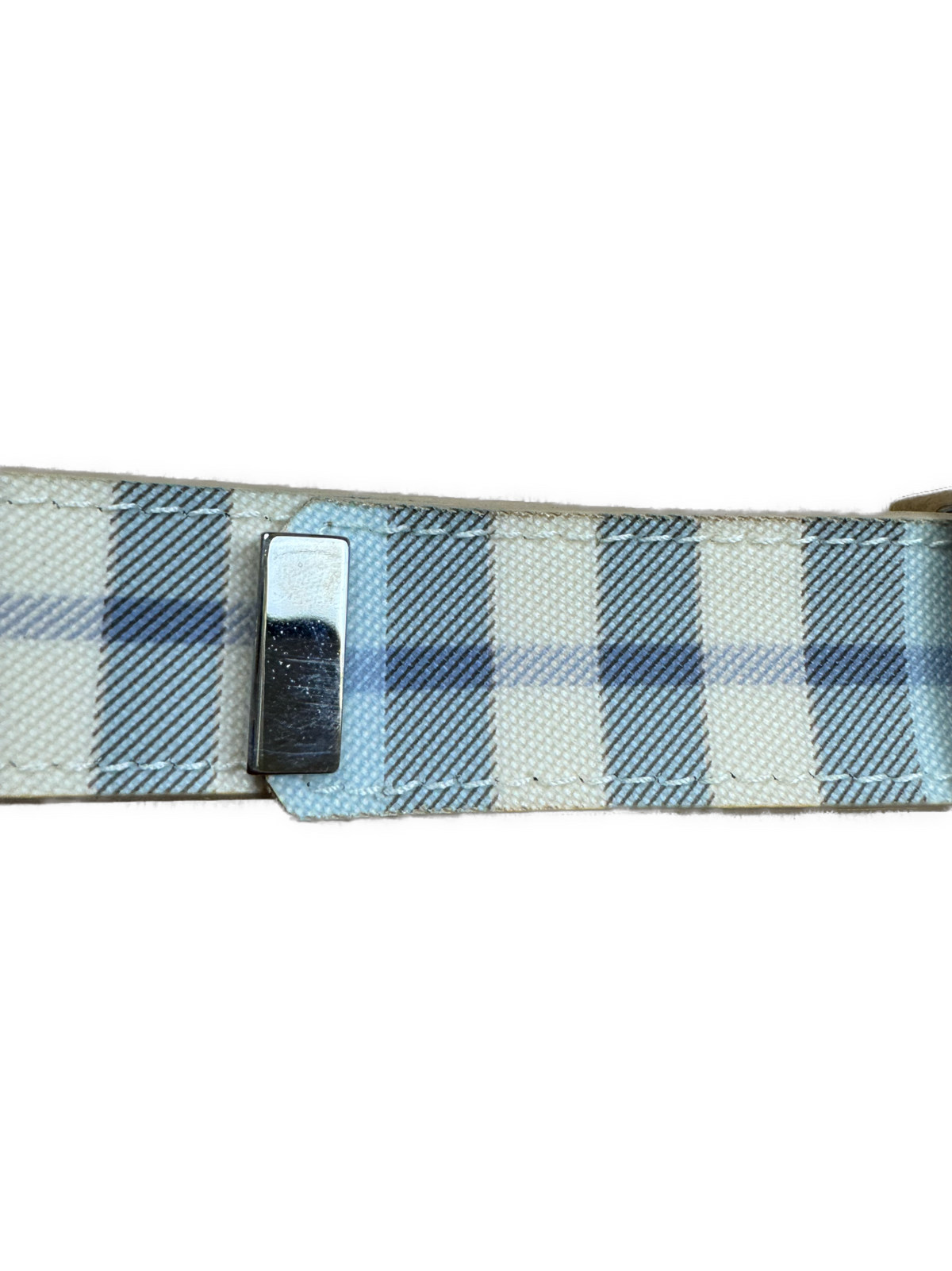 vintage babyblue Burberry belt