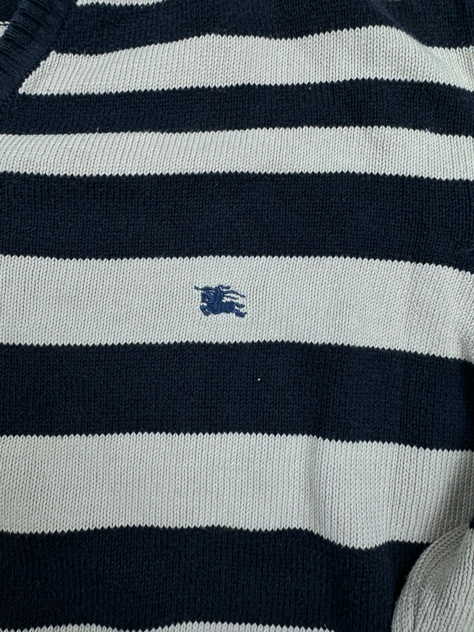 vintage Burberry knittedsweater {L}