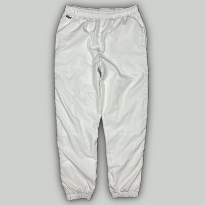 white Lacoste trackpants {XL}