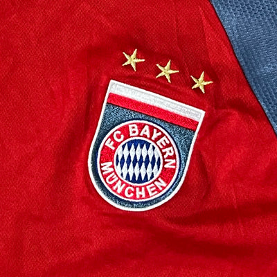 vintage Adidas Fc Bayern Munich trainingsjersey {XL}