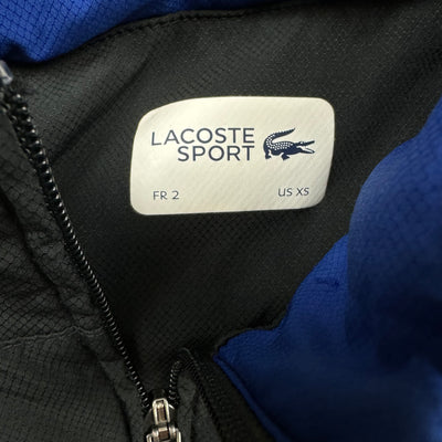 black Lacoste windbreaker {XS}