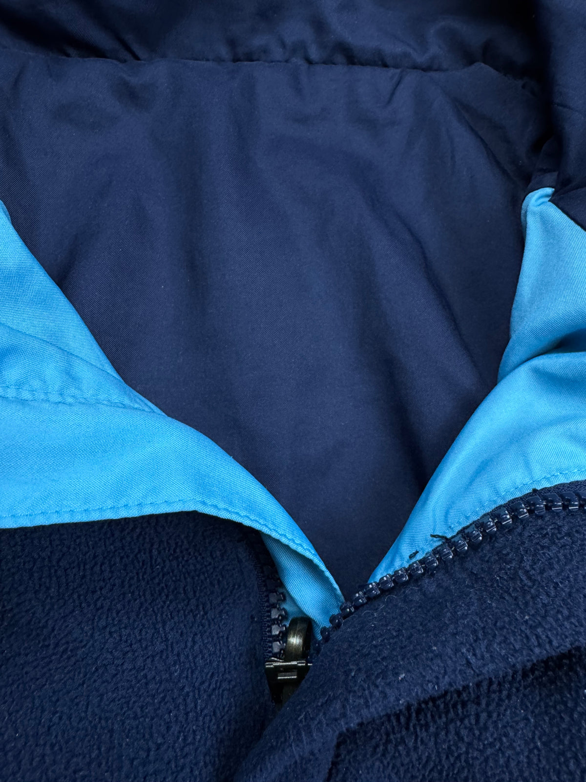 vintage Adidas Olympique Marseille quarterzip {XL}