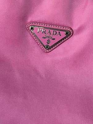 vintage pink Prada shoulderbag