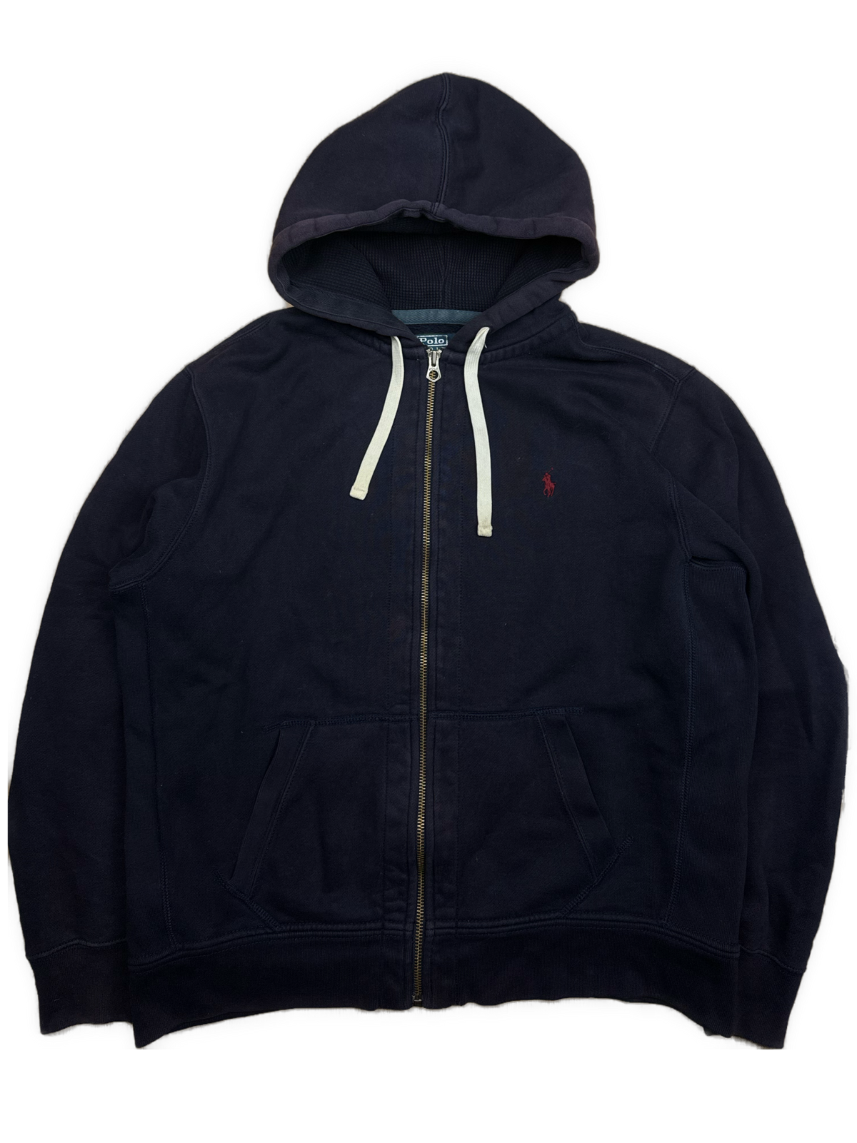 vintage navyblue Polo Ralph Lauren sweatjacket {XL}