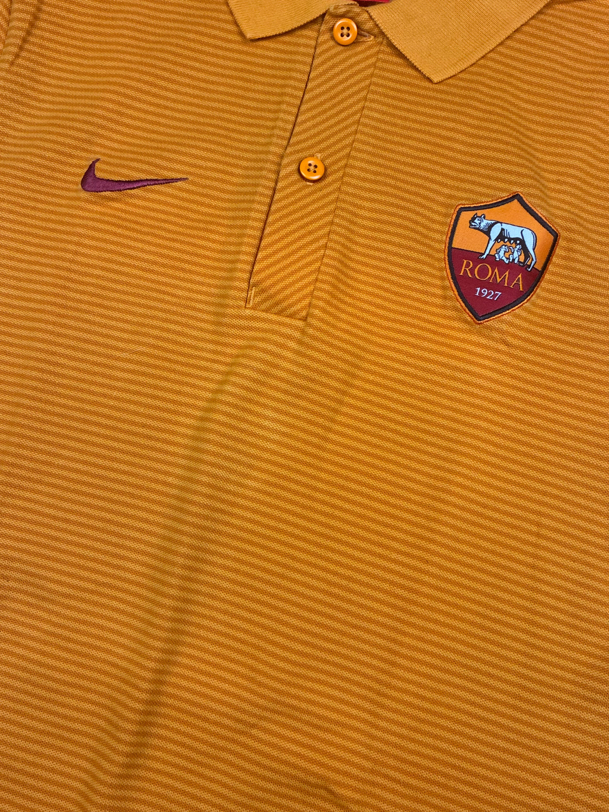 vintage Nike As Roma polo {S}