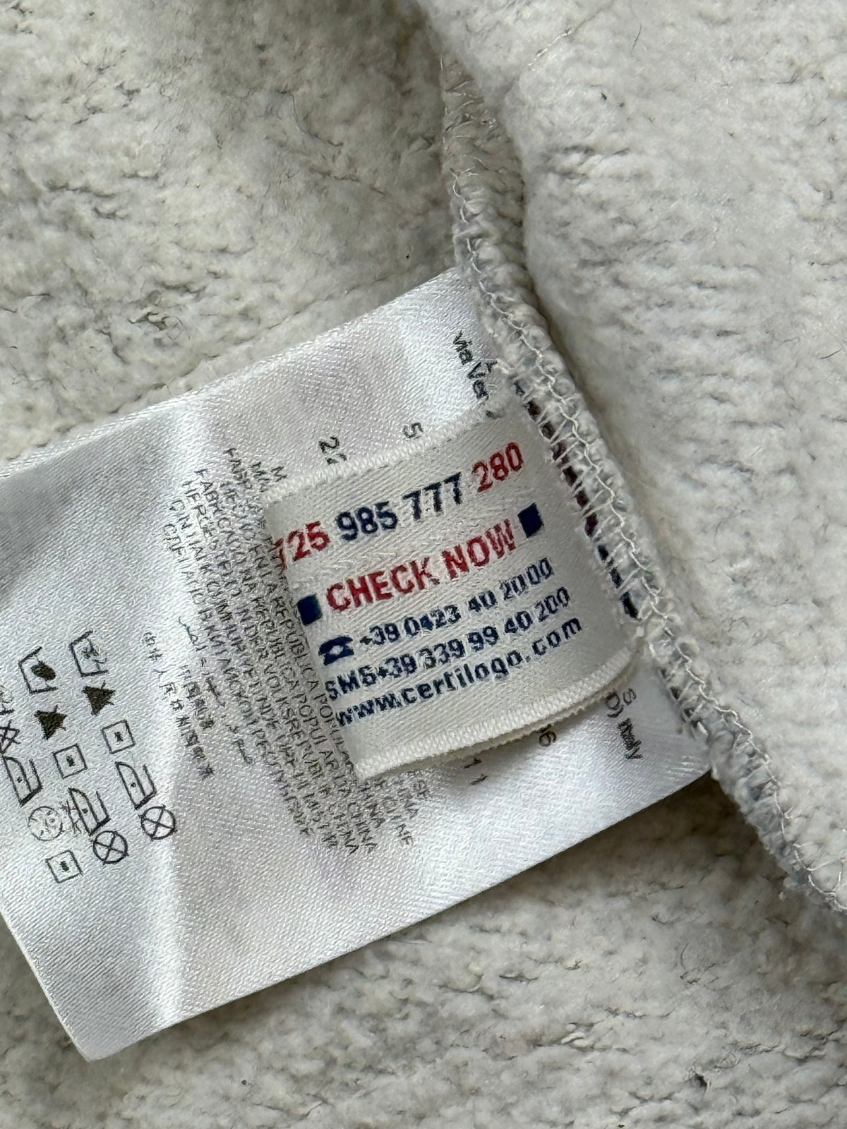 vintage Moncler sweatjacket