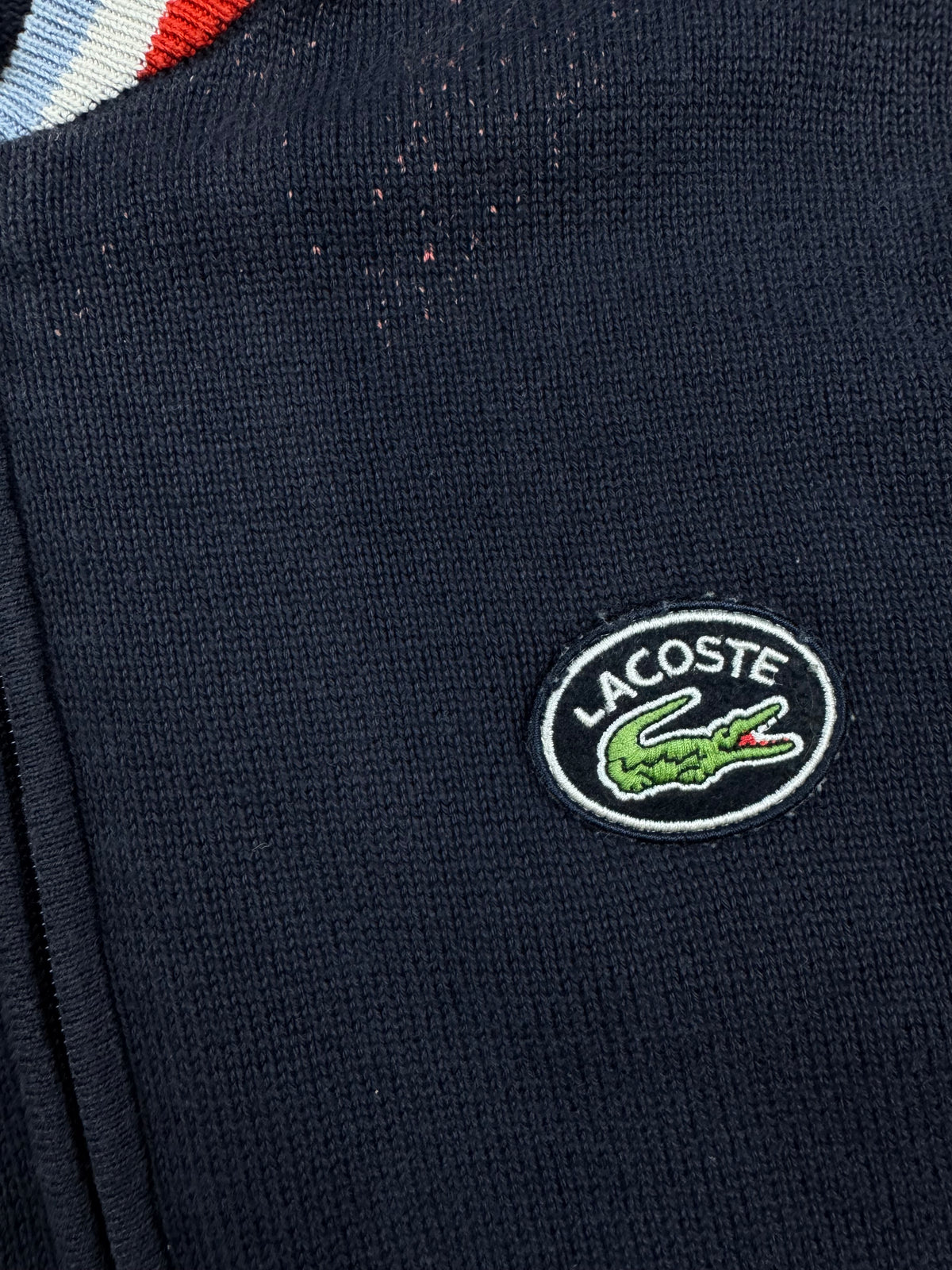 vintage Lacoste sweatjacket {S}