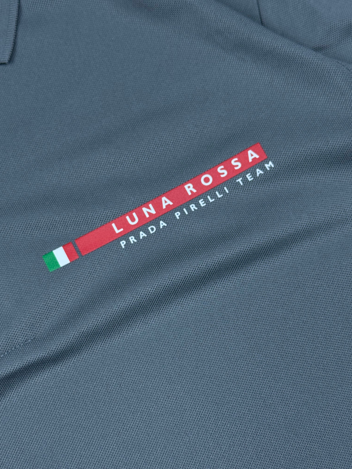 grey Prada Luna Rossa long polo