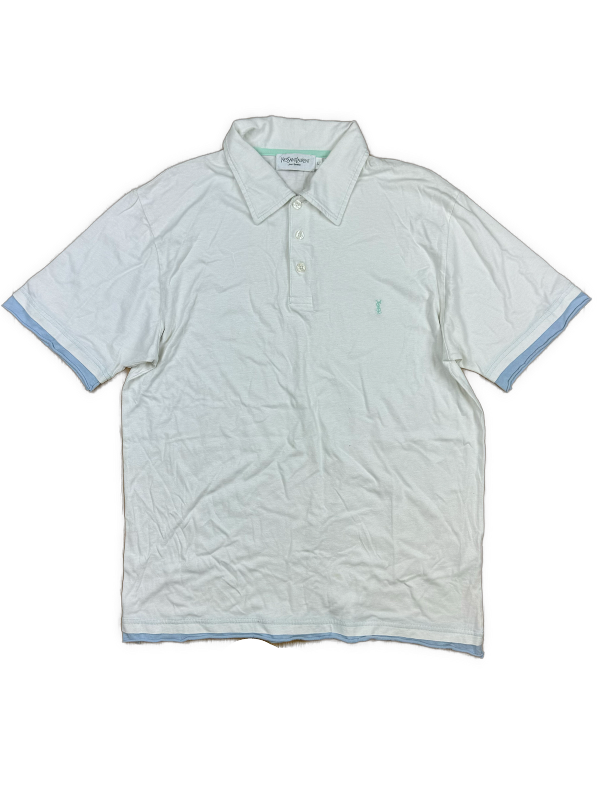 vintage YSL Yves Saint Laurent polo {L}