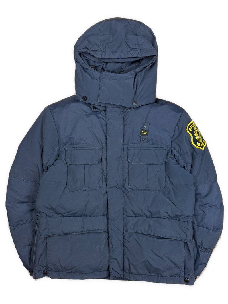 vintage Blauer winterjacket {L}