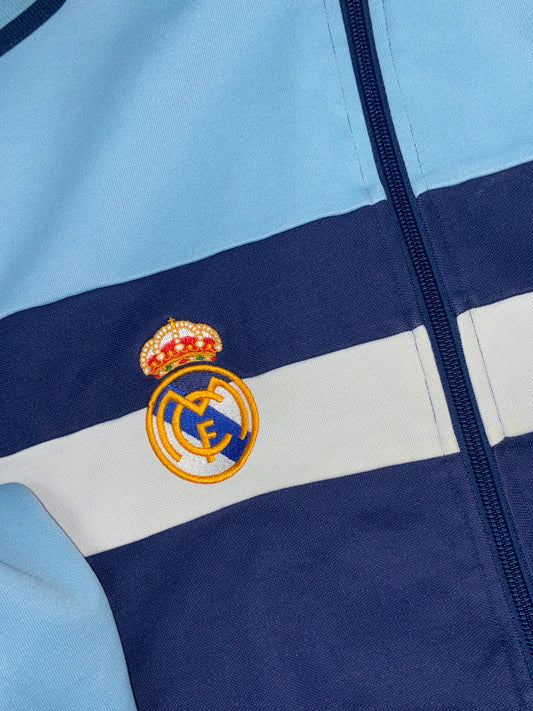 vintage Adidas Real Madrid trackjacket {M}