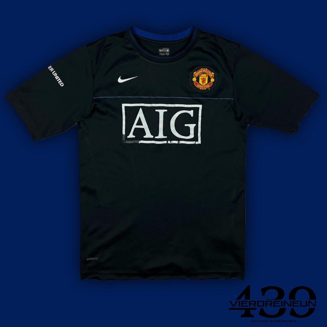 vintage Nike Manchester United trainingjersey {S}