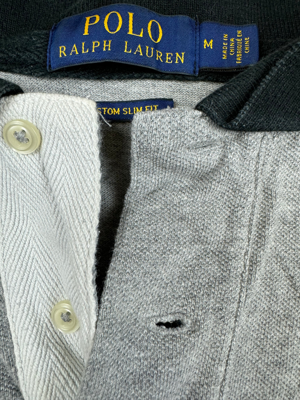 vintage Polo Ralph Lauren NEW YORK polo {M}