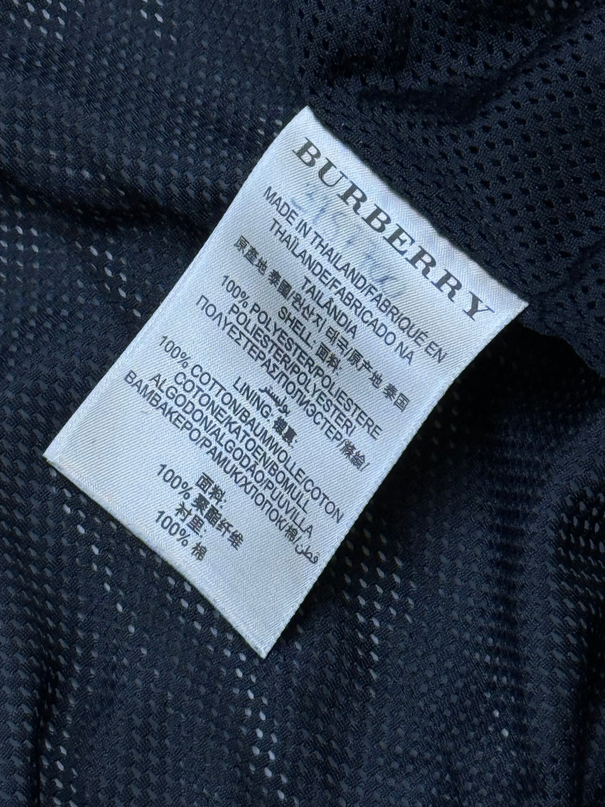 vintage Burberry Sport windbreaker