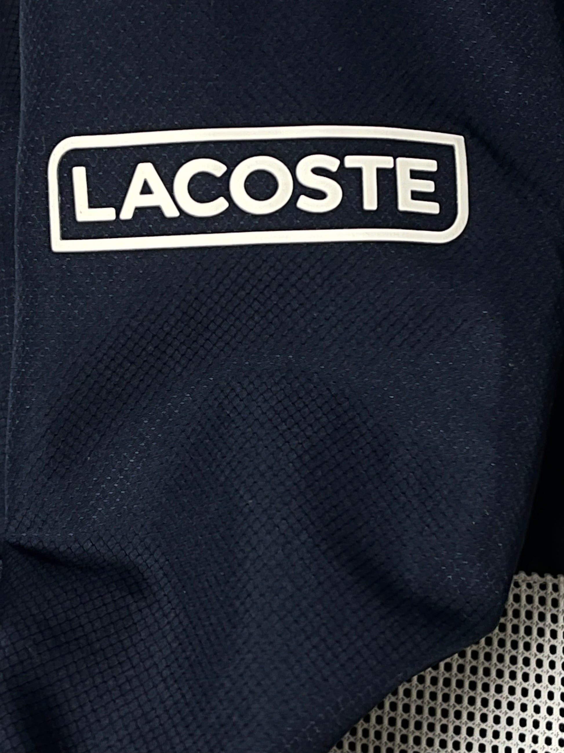 navyblue Lacoste tracksuit {M}