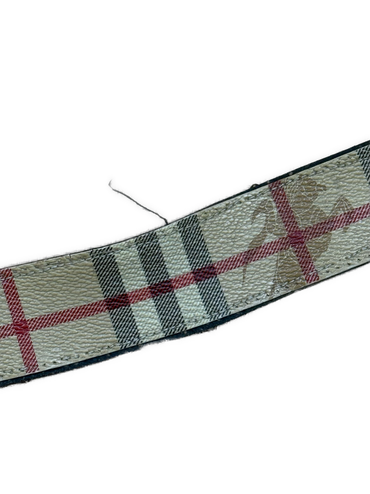 vintage Burberry belt