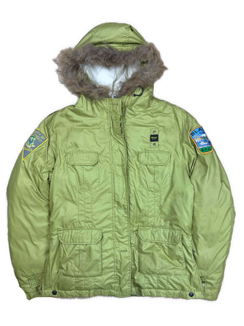 vintage Blauer winterjacket {S}