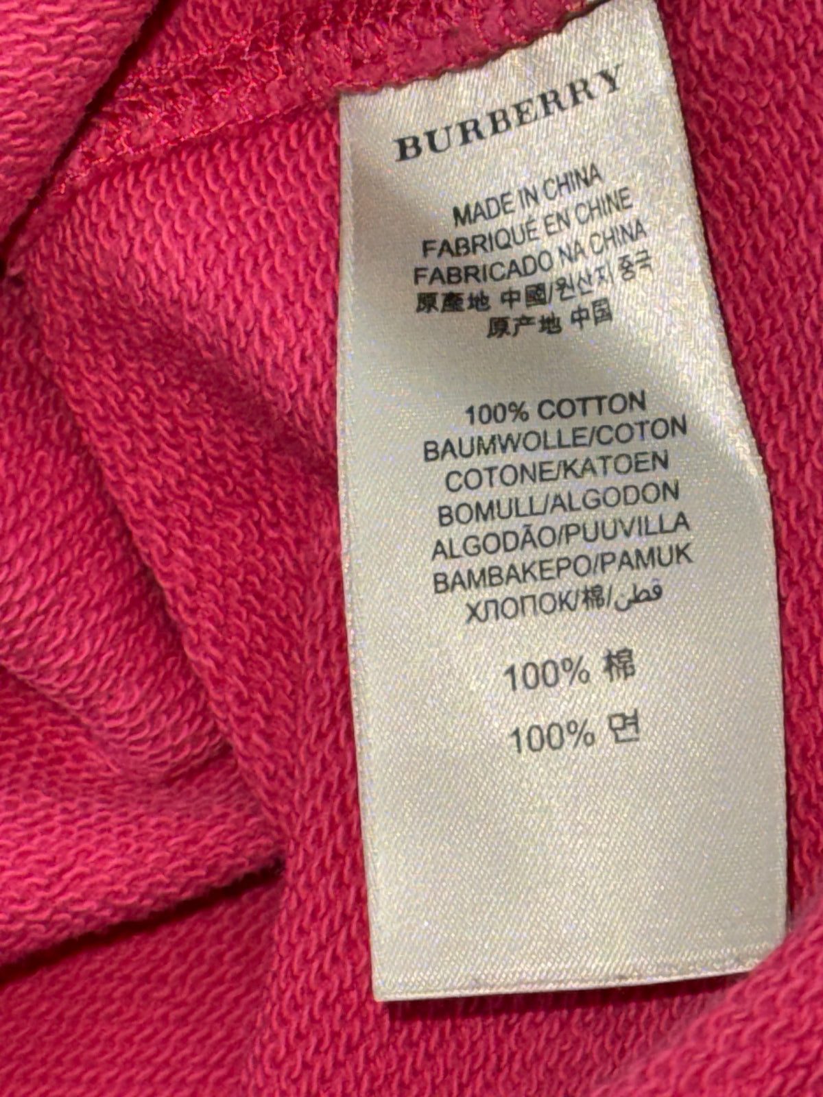 vintage Burberry hoodie {M}