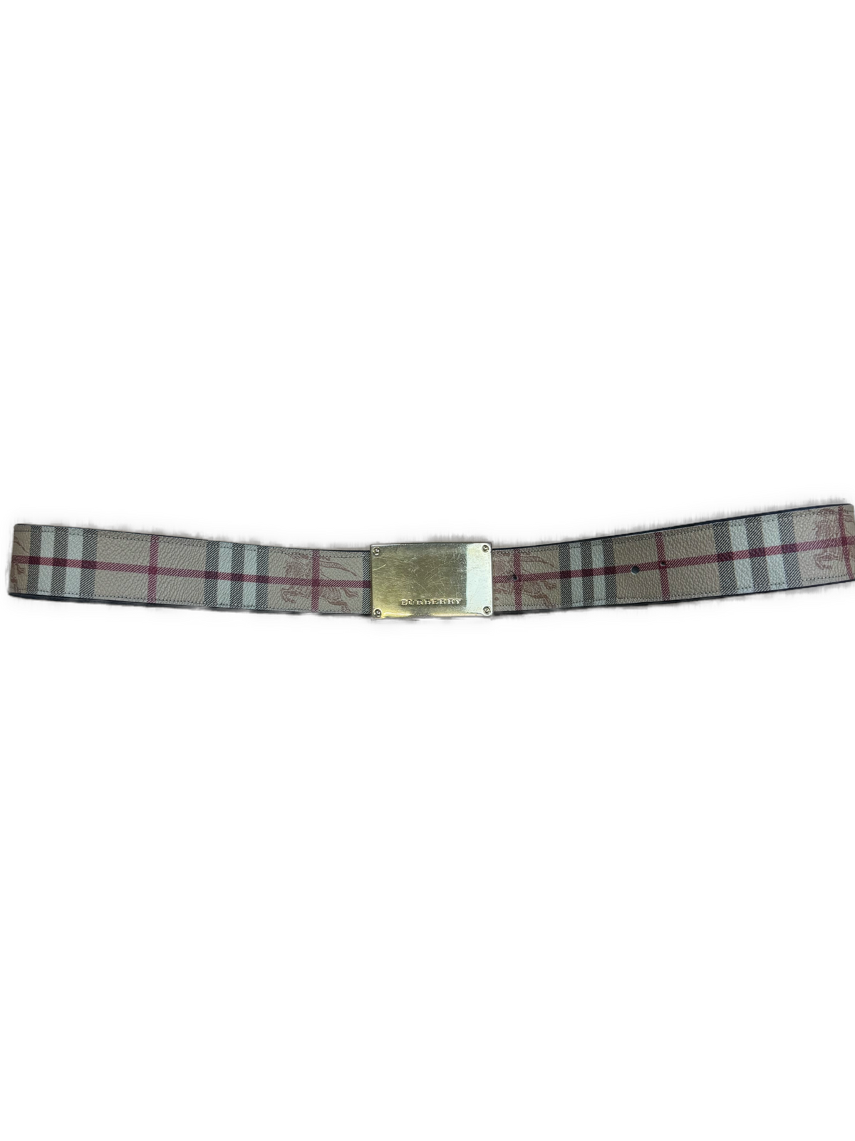 vintage Burberry belt