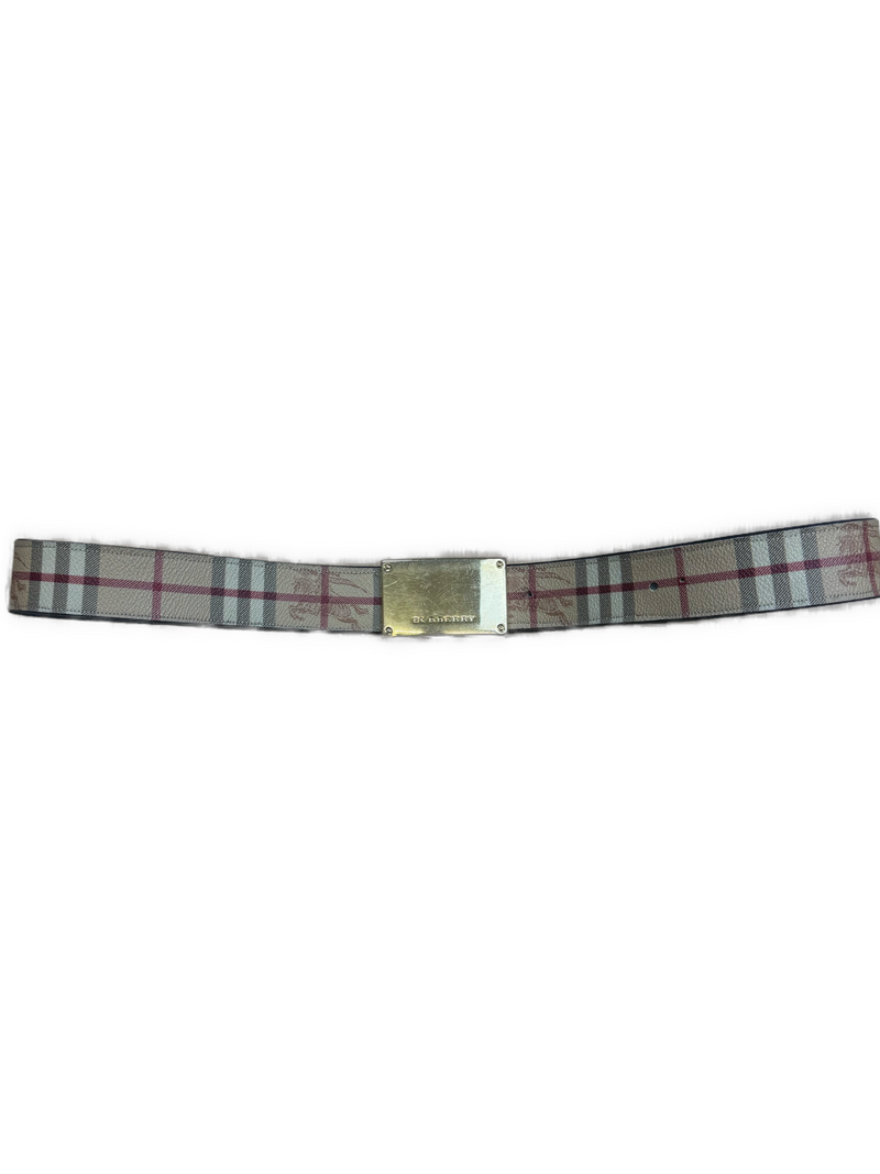 vintage Burberry belt
