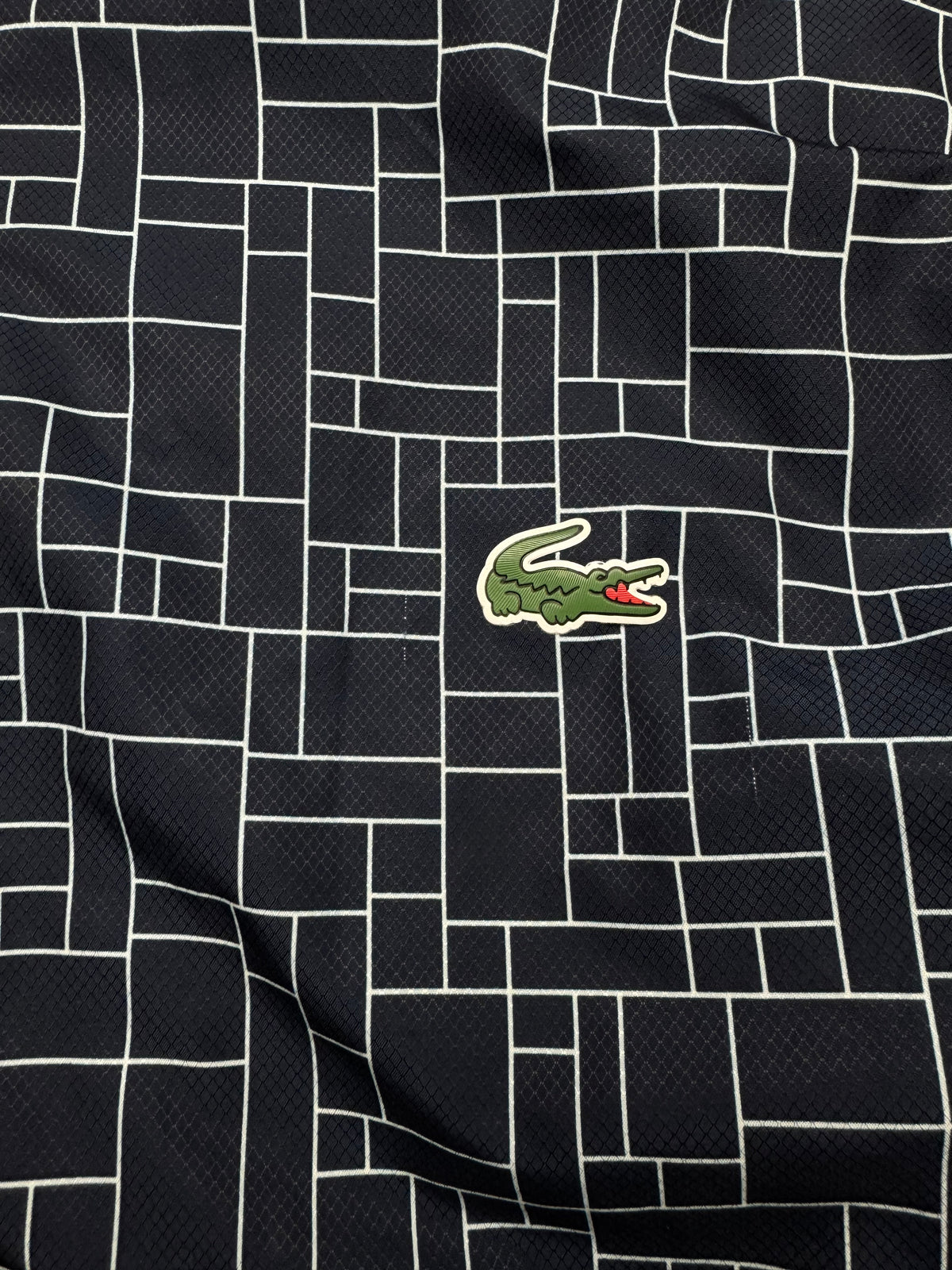 navyblue Lacoste windbreaker {L}
